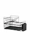 Cyclops Sink Strainer Metallic Black 39x26.5x26.5cm