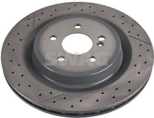 SWAG Brake Disc for Mercedes-Benz GLA