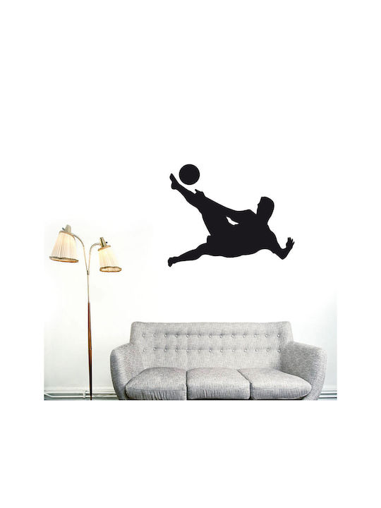 Wall Sticker Footballer 07 Lime