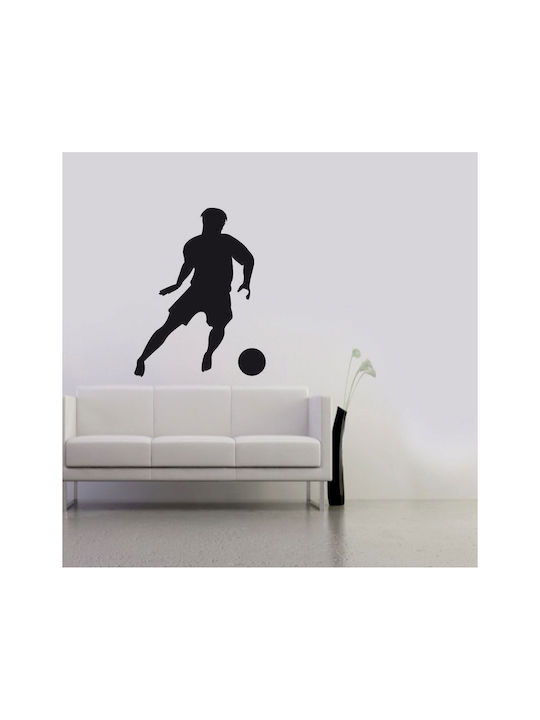 Wall Sticker Footballer 06 Red