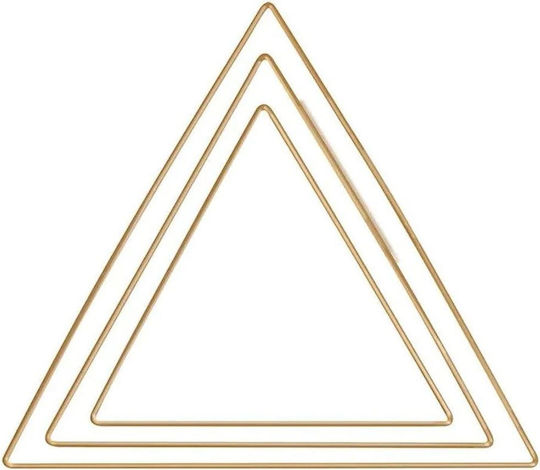 Rayher Craft Item 3pcs in Gold Color