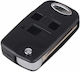 Foldable Car Key Shell with Blade with 3 Buttons for Toyota