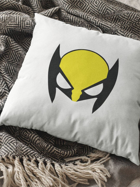 TKT Kids Decorative Pillow White WLV-Mask-Pillow 40x40cm