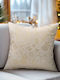 Beauty Home Beauty Home Christmas Decorative Pillow Square Gold 45x45cm