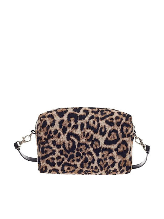 Signare Leopard Print Γυναικεία Τσάντα Χιαστί Π...