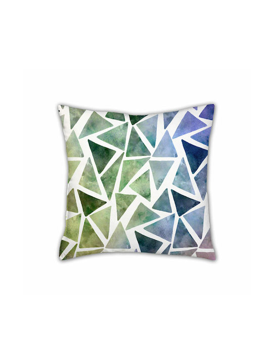 Pierre Cardin Turner Dekorativer Kissenbezug aus 100% Baumwolle Mehrfarbig 50x50cm