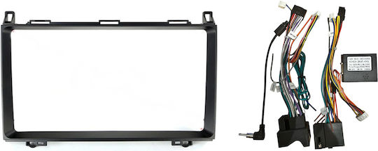 Panoul ușii 2 Din Compatibilă cu Ecranul 9" pentru Mercedes-Benz Vito / Viano 2000-2007