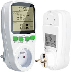 Energiezähler-Steckdose Idealstore Saveenergy Digitaler Energieverbrauch Einstellung Kosten Kwh Einstellung Verbrauchsüberwachung Großes Display Energieverbrauchsplanung Maximale Leistung 3680 W Farbe Weiß Energiezähler-Steckdose Idealstore Saveenergy Digitaler Energieverbrauch Einstellung Kosten Kwh Einstellung Verbrauchsüberwachung Großes Display Energieverbrauchsplanung Maximale Leistung 3680 W Farbe Weiß