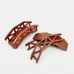 Decorative Plastic Brown Bridge