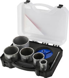 WorkPro Σετ Ποτηροπρίονα Καρβιδίου 33mm έως 83mm