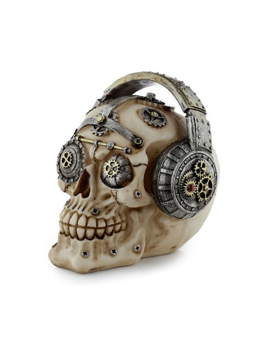 Steampunk Style Skull Headphones