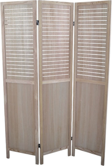 Ankor Διακοσμητικό Παραβάν Ξύλινο 120x170cm