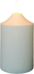 Elektrische Kerze Cortina LED Timer Weiß