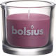 Funkelnder Harmonie-Kerzenhalter aus Glas 80/90 Bolsius Rosa