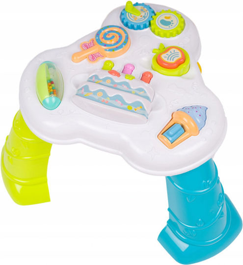 Centru de Activități Interactiv Multicolor Idealstore Masă de Tort Echipată cu Diverse Jucării Sunete Lumini
