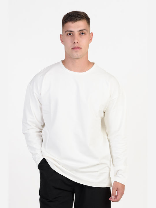 Cotton4all Φούτερ Λευκό