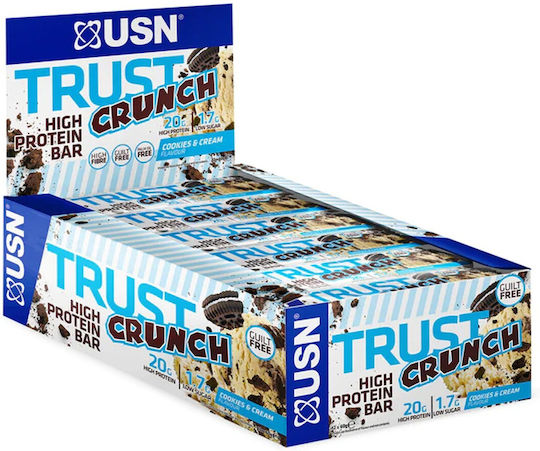 USN Trust Блокчета с 18% Протеин & Вкус Blueberry Maffin 12x60гр