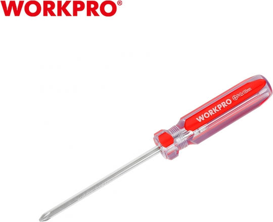 WorkPro Κατσαβίδι Σταυρός Μεγέθους PH1x75mm