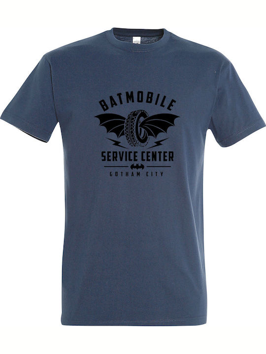 Batmobile Service Center Gotham City Batman T-s...