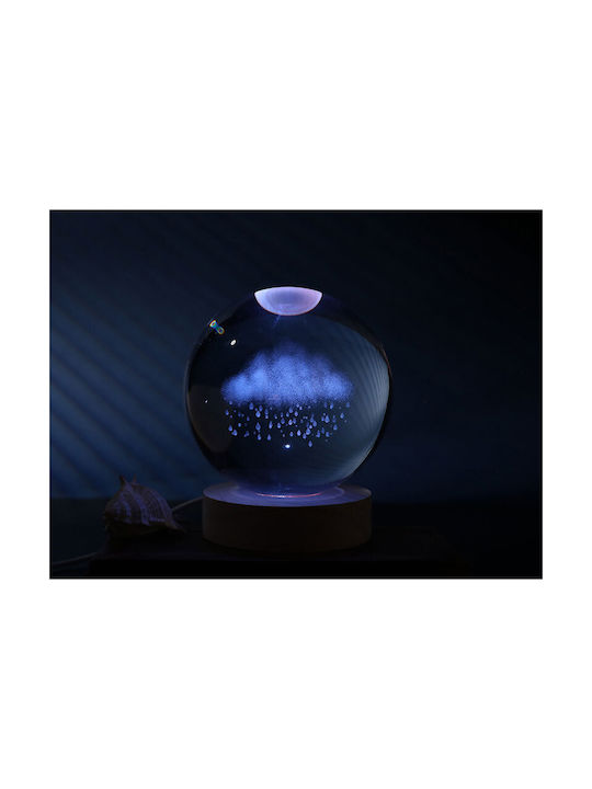 Total Gift Decorative Lamp Crystal Ball Transpa...