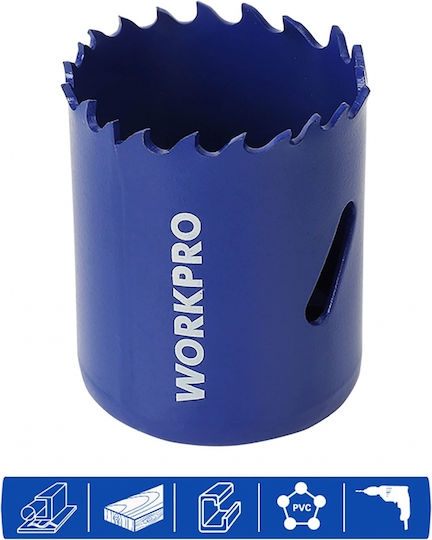 WorkPro Ποτηροτρύπανo με Διάμετρο 52mm