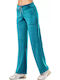 Sweatpants Velvet Turquoise