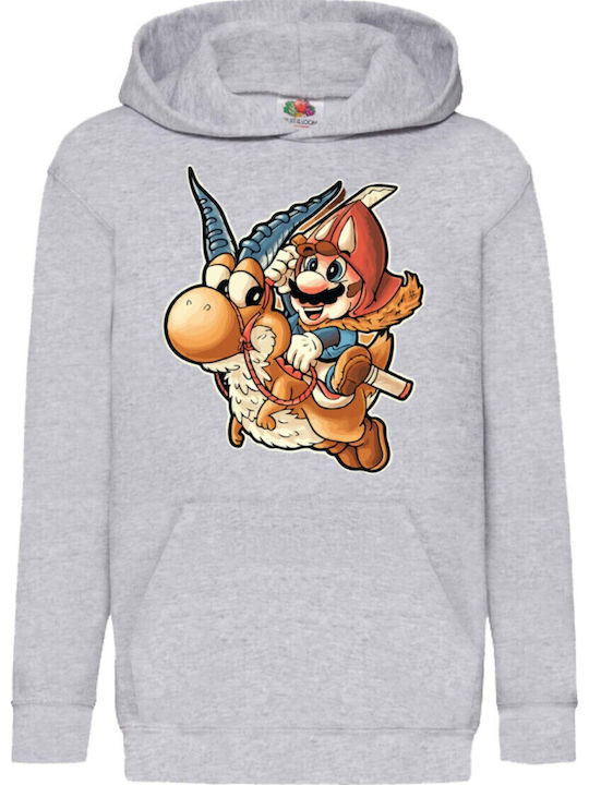 Детски суитшърт с качулка Super Mario Nintendo ...