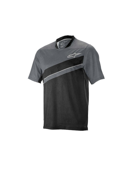Alpinestars Bărbați Mâneci scurte Tricou de ciclism Negru