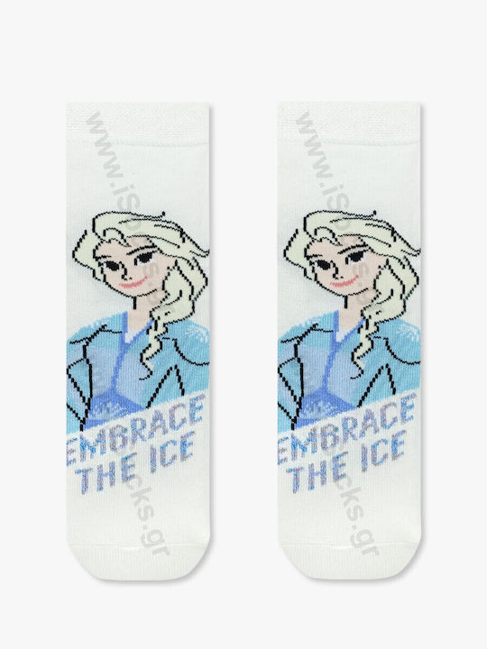 Disney Kids' Socks White