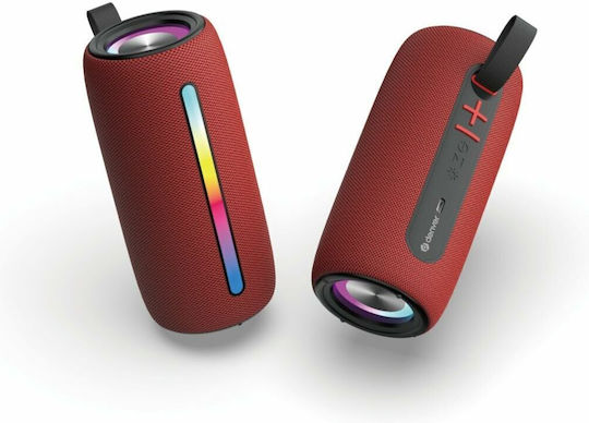 Denver BTL-360BD Ηχείο Bluetooth 10W με Διάρκεια Μπαταρίας έως 3 ώρες Κόκκινο