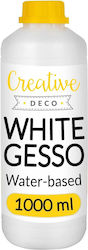 Creative Χρώμα Κιμωλίας Λευκό 1000ml JANCDGESSOWHITE1000MLFBM