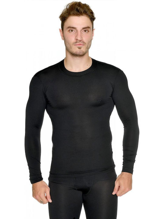 Target Herren Thermo Langarmshirt Schwarz