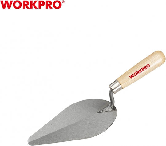 WorkPro Trowel 180mm with Wooden Handle WP322005