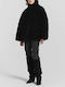 Women's Short Fur Black