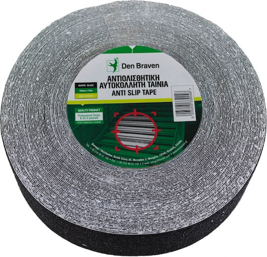 Ταινια Αντιολισθητικη 18m X 50mm Μαυρη Den Braven