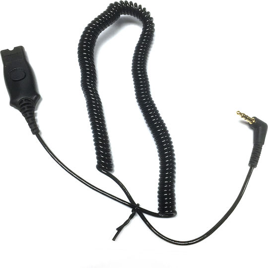 Καλώδιο Σύνδεσης Ακουστικών Qd 3.5mm Plug 02 Alcatel Analogue Phones Smartphone