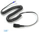 Qd Rj9 Headset-Anschlusskabel 21-01025 03 Panasonic Yealink Grandstream