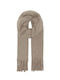 Women's Wool Scarf Brown