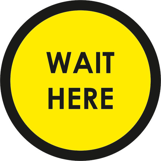 Orafol Mandatory Sign Keeping Distances SIM 10011-242