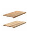 vidaXL Window Sill Wooden W80xH40cm