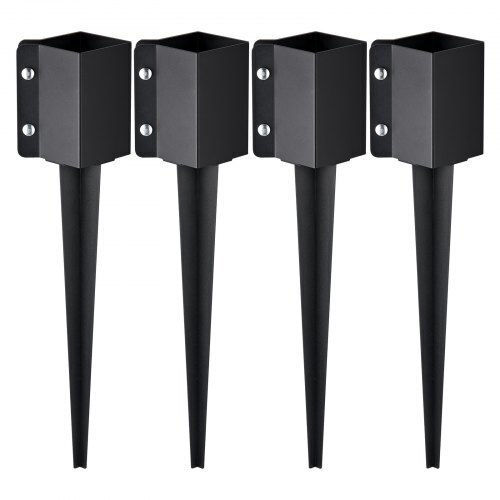 Vevor Σανίδα για Δάπεδο Κήπου από Μέταλλο 60.96x10.16εκ. 4τμχ