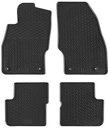 Гумени стелки Geyer & Hosaja Opel Corsa D 2006-2014 Corsa E 2014-2019 4 броя черни 802/4c