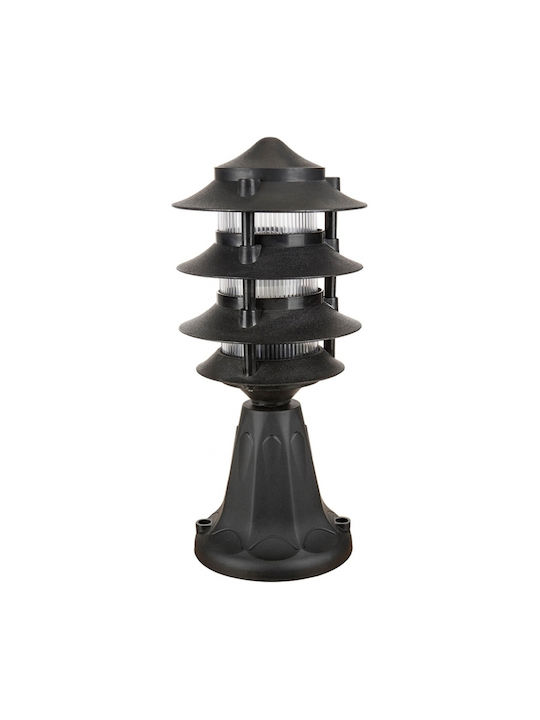 GloboStar Lamp Lattern Outdoor IP44 for Socket E27 Black