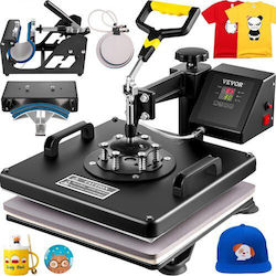 Vevor Manual Multifunctional Heat Press 38x38cm