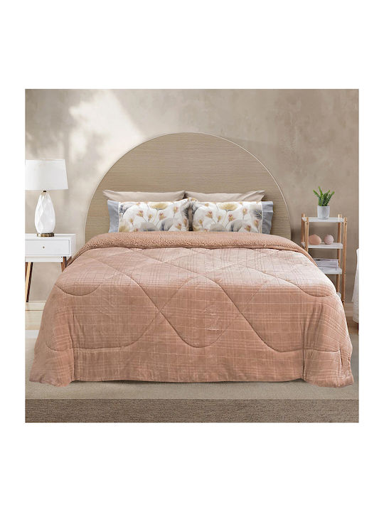 Lino Home Bettbezug Großes Doppelbett 220x240cm...