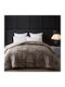 Liolios Home Пухено Куинсайз 240x260бр Cordelia Сив