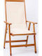 Scaun De Exterior Din Lemn Ioli Nuc 60x65x106cm