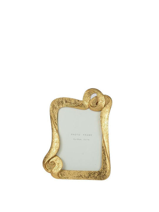Zen Collection Κορνίζα Πλαστική με Χρυσό Πλαίσιο
