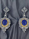 Cercei din Argint Placat cu aur