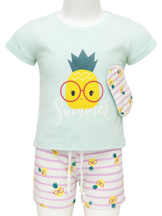 Evita Kids' Pajamas Summer Mint